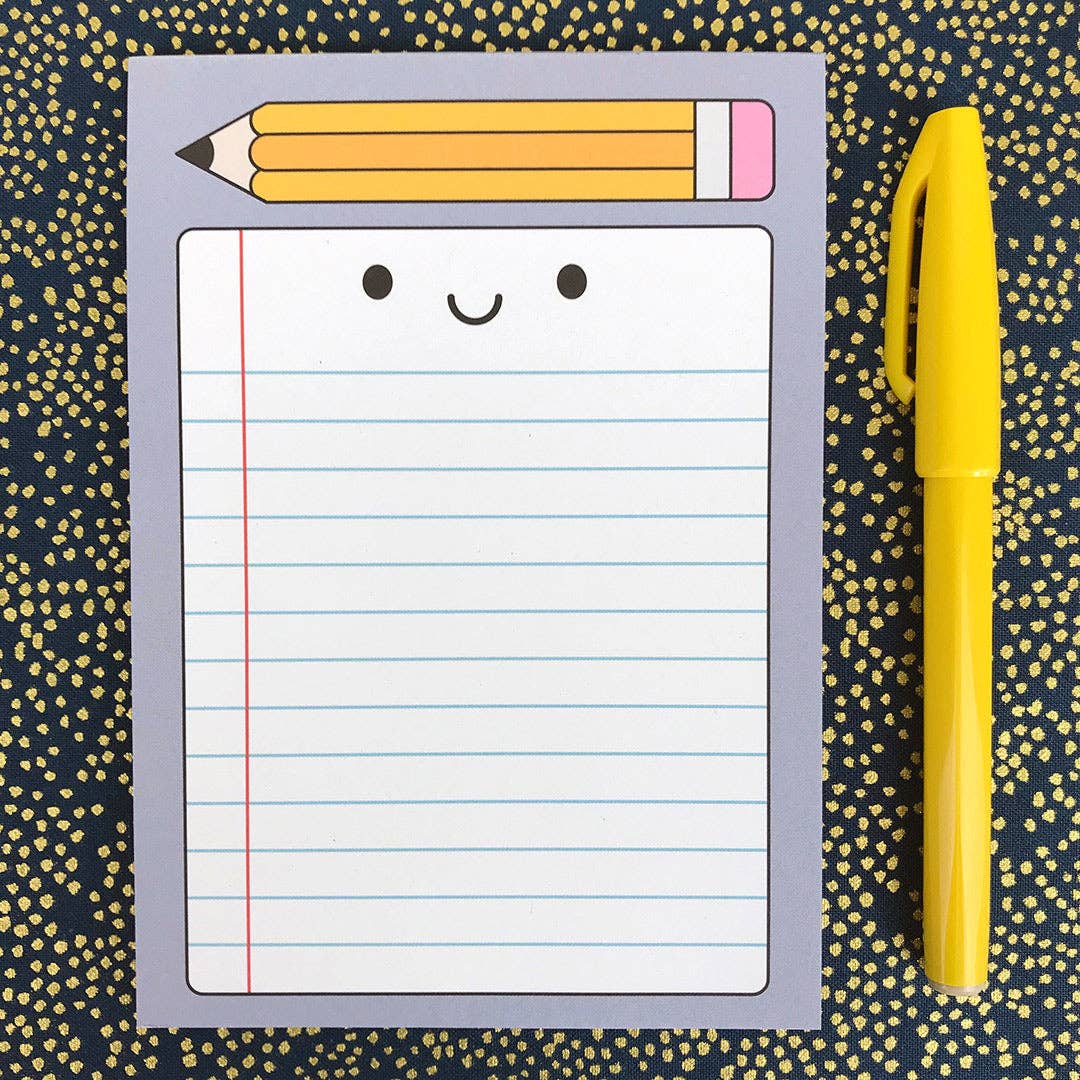 Happy Stationery Kawaii Notepad