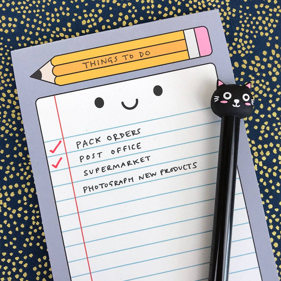 Happy Stationery Kawaii Notepad