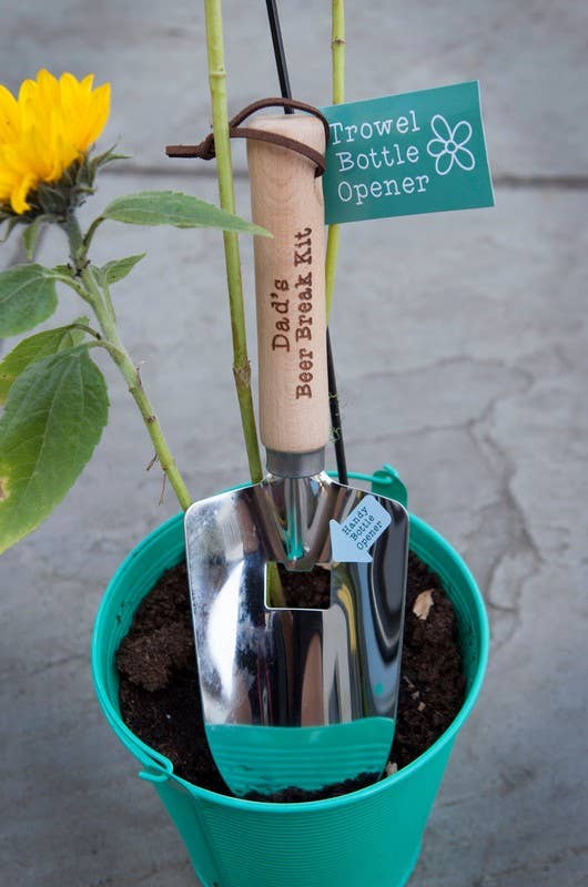 Bottle Opener Trowel - Dads Beer Break - Father's Day Gifts