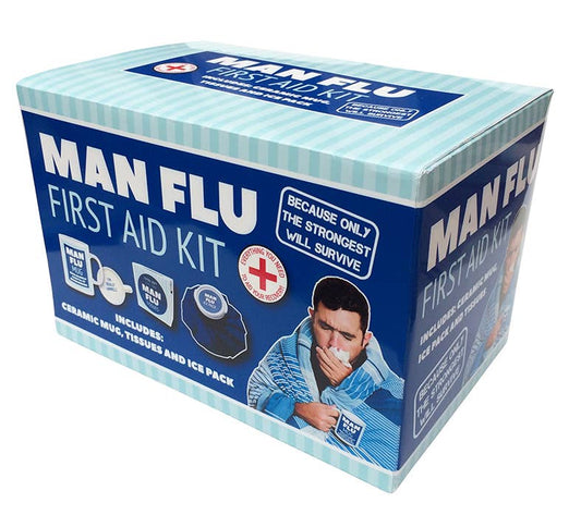Man Flu First Aid Kit – Funny Novelty Gift for Him | Father’s Day Gift UK